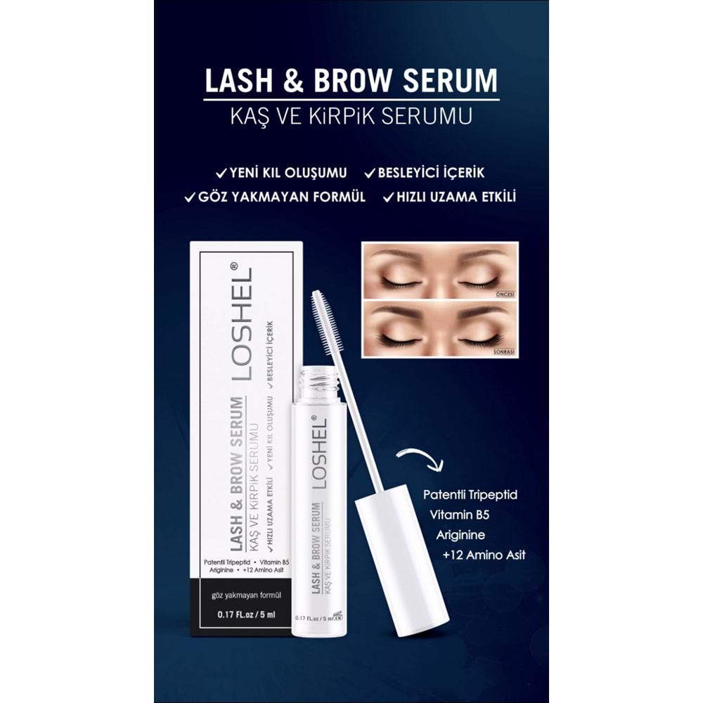 Loshel Lash & Brow Serum