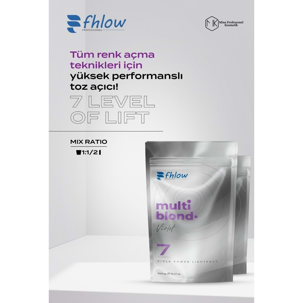 FHLOW SAÇ AÇICI VIOLET ( MOR ) 1000 GR