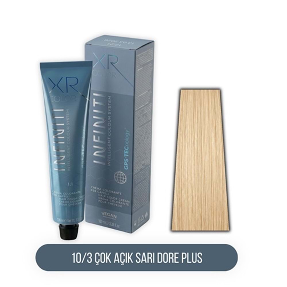 XR COLOR İNFİNİTİ 10/3 ÇOK AÇIK SARI DORE PLUS