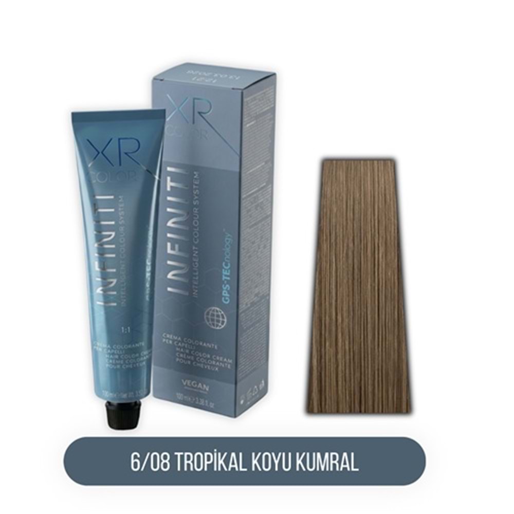 XR COLOR İNFİNİTİ 6/08 TROPİKAL KOYU KUMRAL