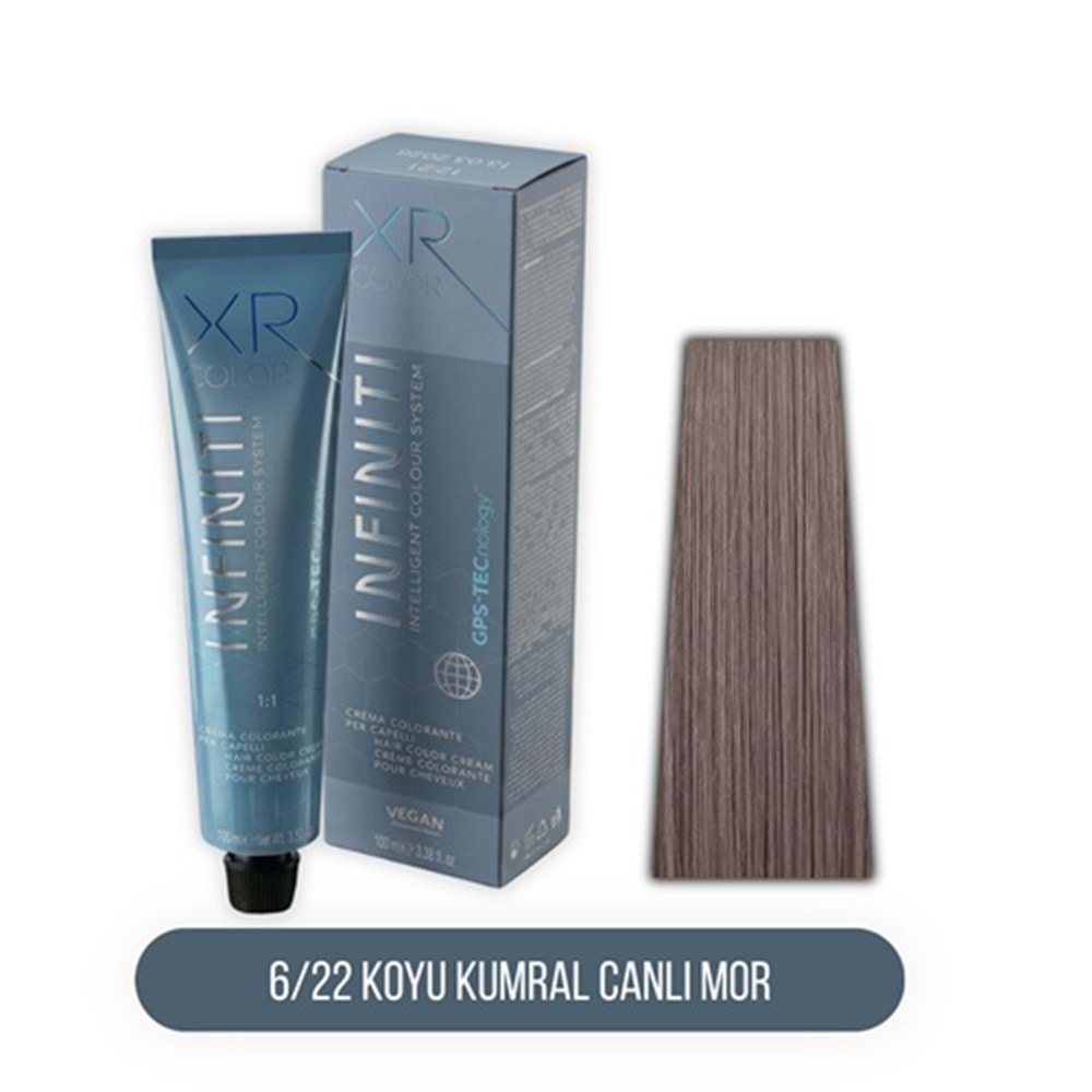XR COLOR İNFİNİTİ 6/22 KOYU KUMRAL CANLI MOR