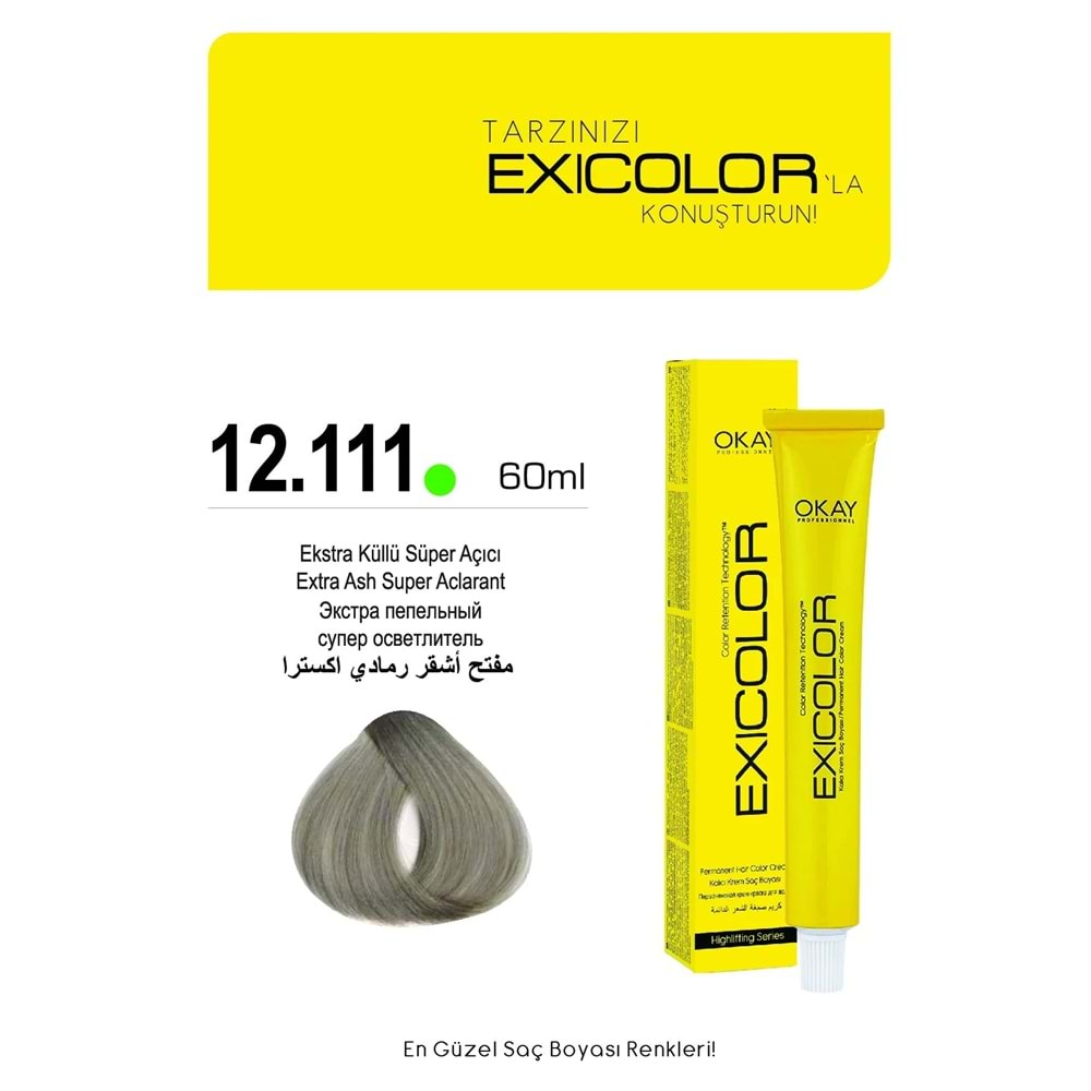 Exicolor 12.111 EKSTRA KÜLLÜ SÜPER AÇICI