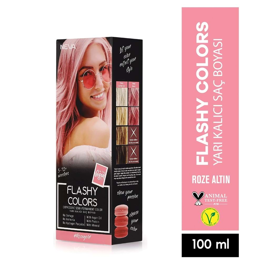 FLASHY COLORS SET 100ML ROZE ALTIN