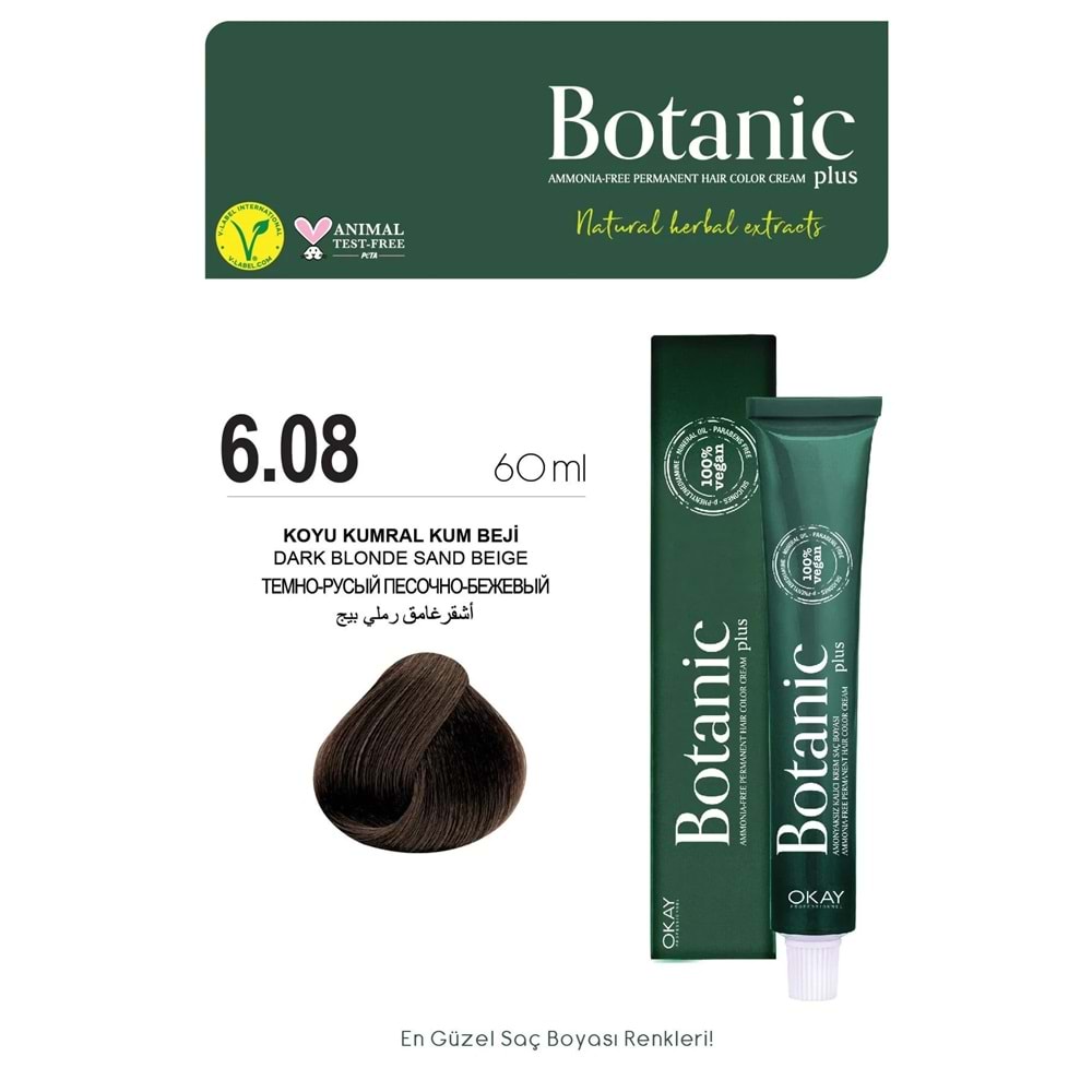 Botanic Plus 6.08 Koyu Kumral Kum Beji