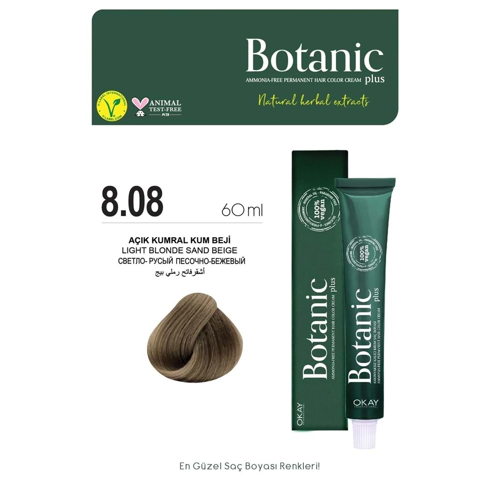 Botanic Plus 8.08 Açık Kumral Kum Beji