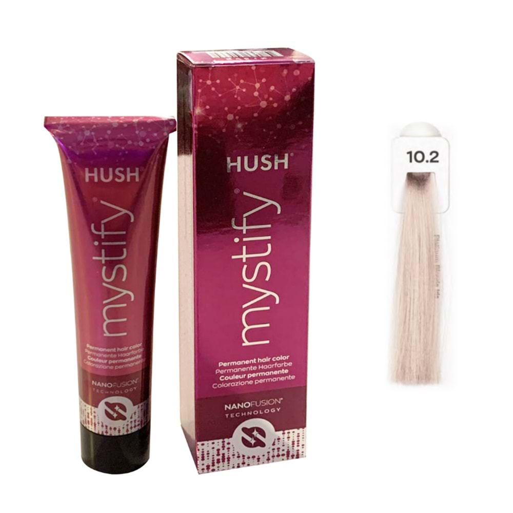 HUSH MYSTIFY 60ml. 10.2 PLATİN SARI İRİZE