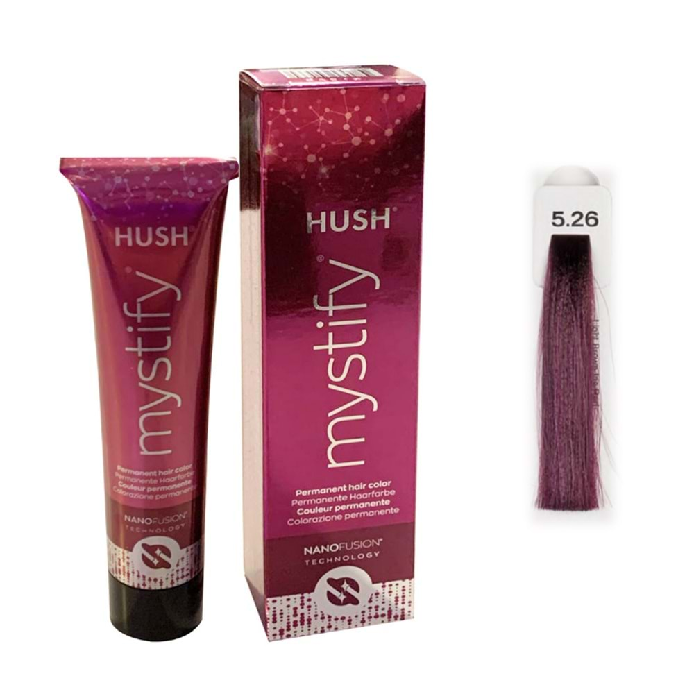 HUSH MYSTIFY 60ml. 5.26 AÇIK KAHVE İRİZE KIZIL