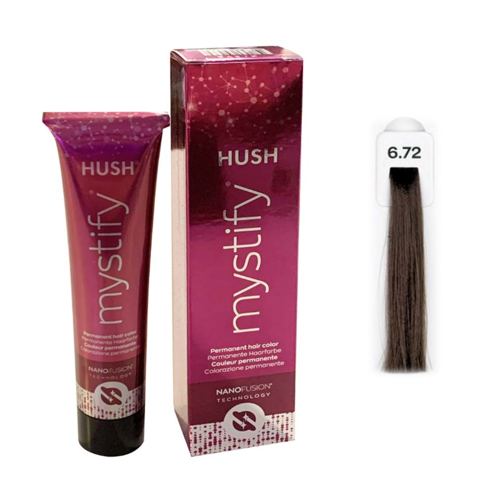 HUSH MYSTIFY 60ml. 6.72 KOYU KUMRAL ÇİKOLATA İRİZE