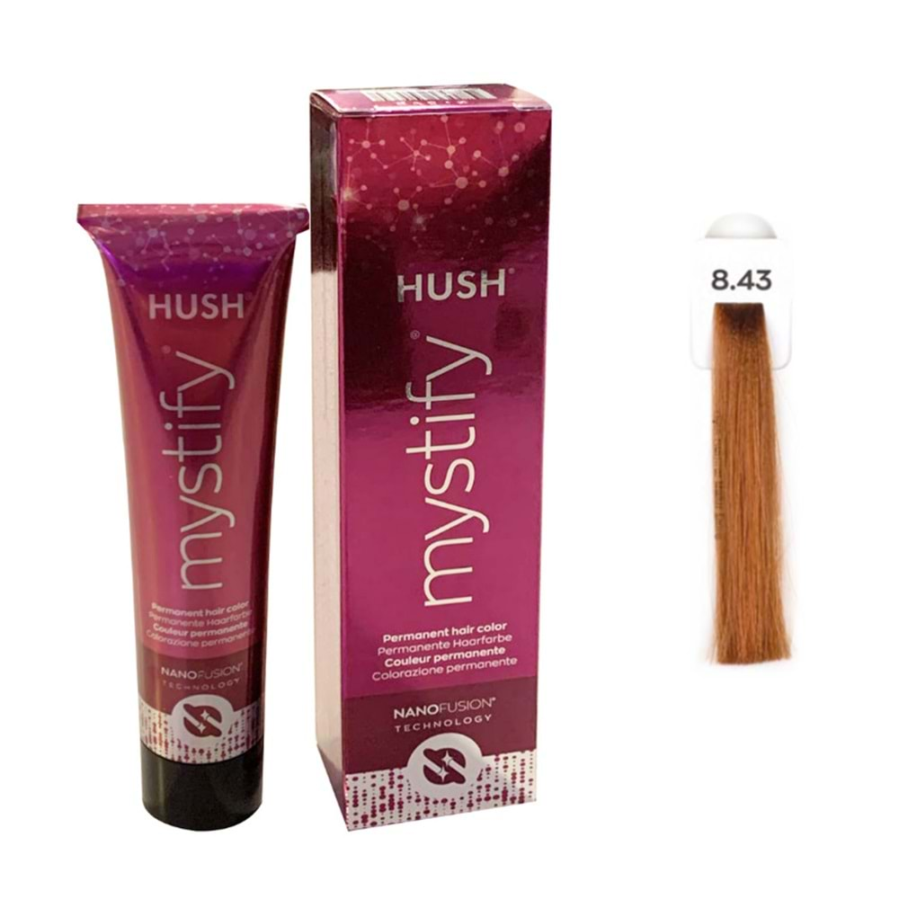 HUSH MYSTIFY 60ml. 8.43 AÇIK KUMRAL BAKIR DORE