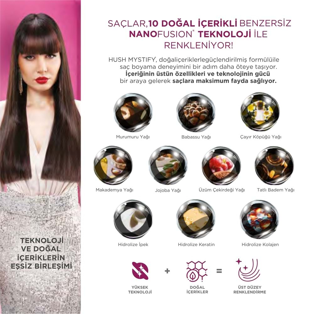 HUSH MYSTIFY 60ml. VIOLET / VİYOLE