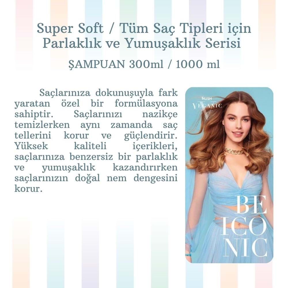 SUPER SOFT SHAMPOO 300 ML.
