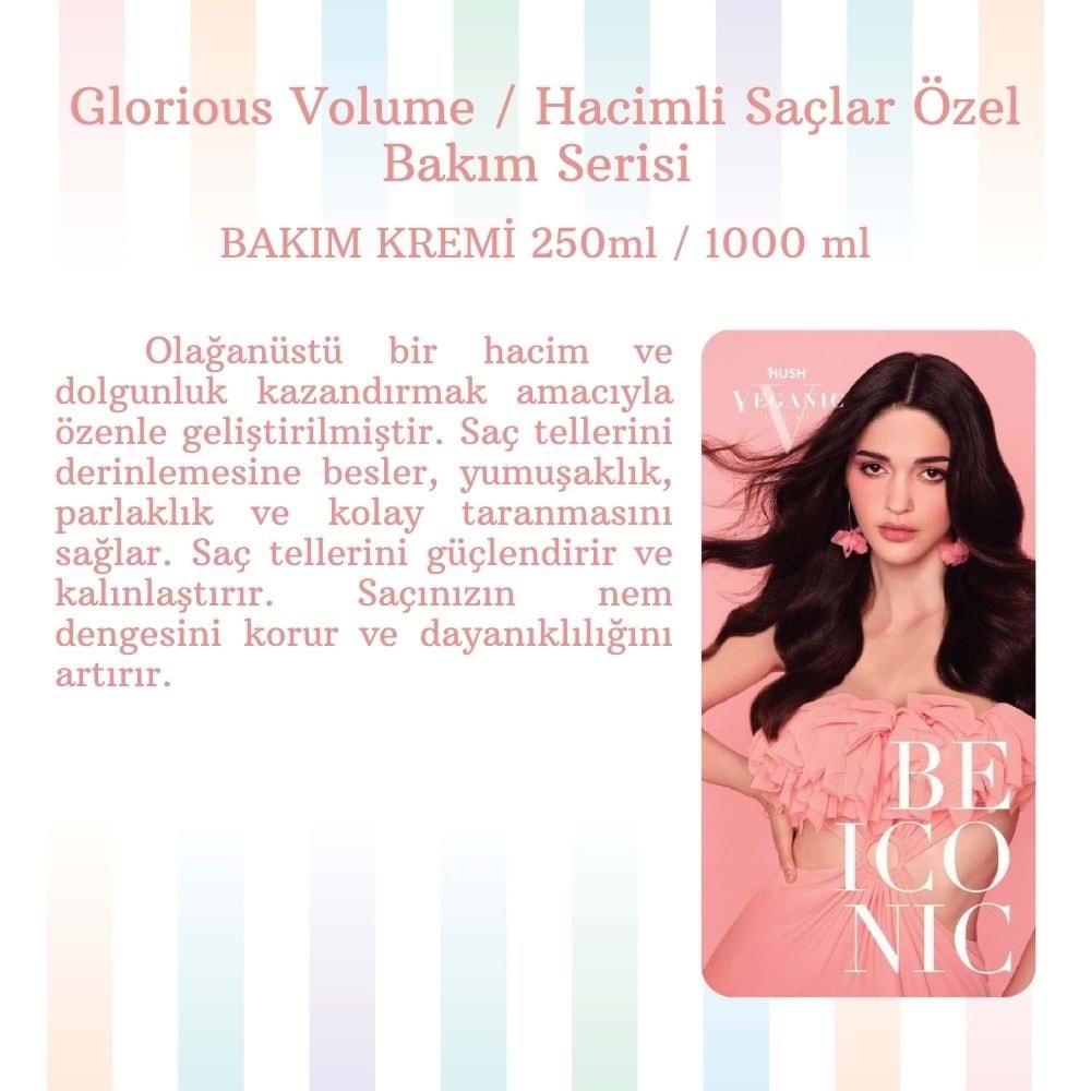 GLORIOUS VOLUME CONDITIONER 1000 ML.(VOLÜM SERİSİ)
