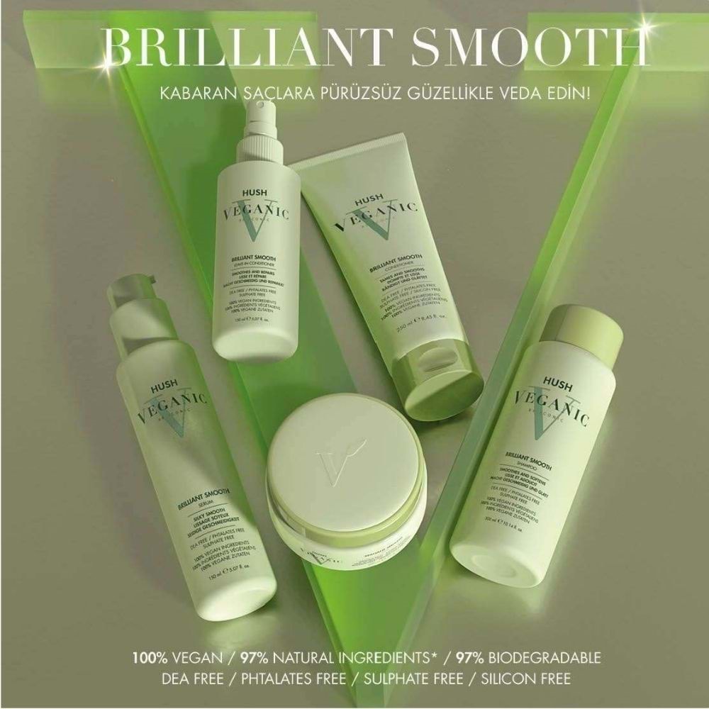 BRILLIANT SMOOTH CONDITIONER 1000 ML.(KABARAN SAÇLAR İÇİN)