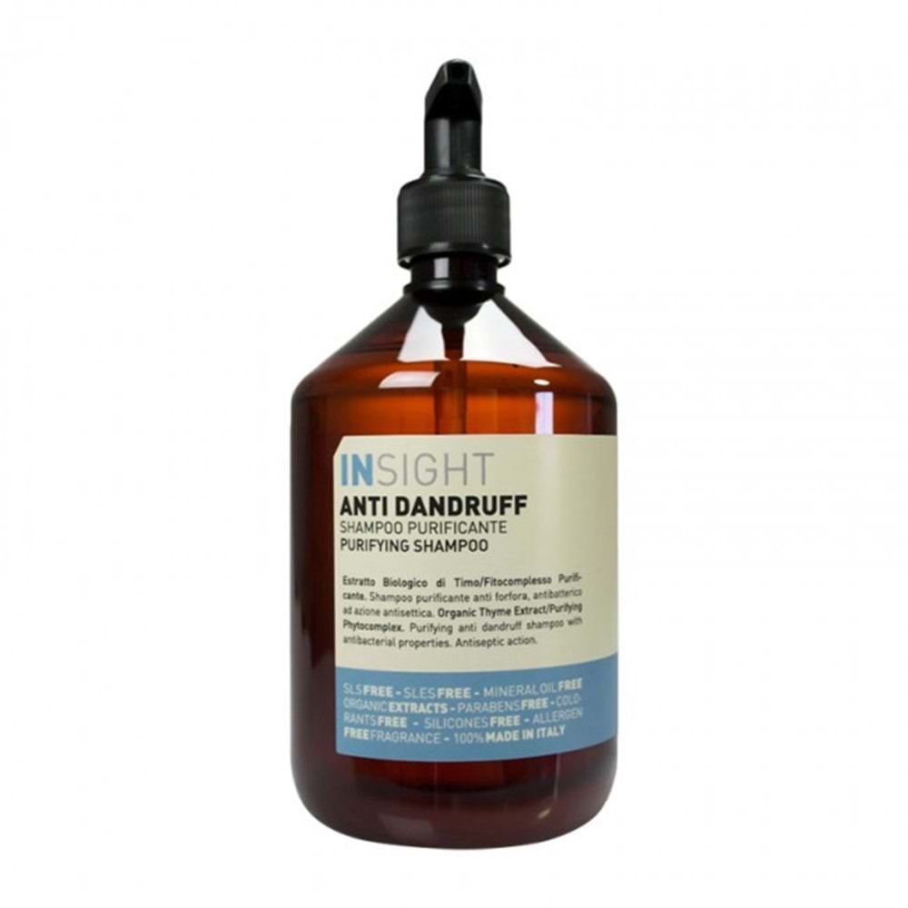 INSIGHT Kepekli Saçlar İçin Arındırıcı Şampuan (PURIFYING SHAMPOO) 400 ml