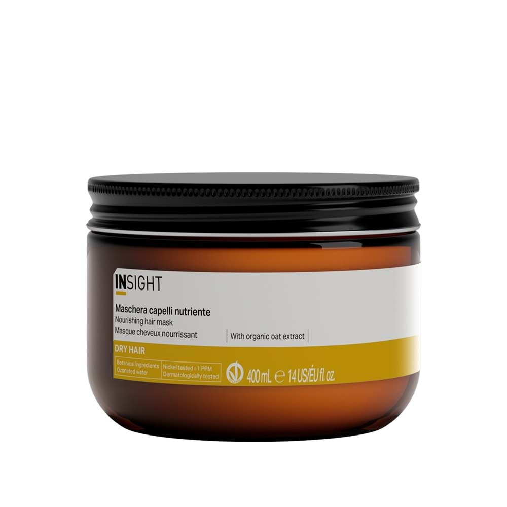 INSIGHT Kuru Saçlar İçin Yoğun Besleyici Maske (NOURISHING MASK) 400ml