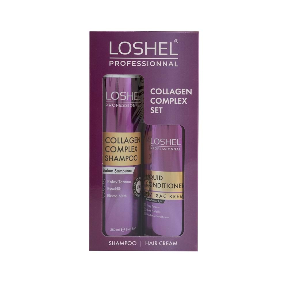 LOSHEL ALL İN ONE ŞAMPUAN 250ML+ SAÇ KREMİ 200ML