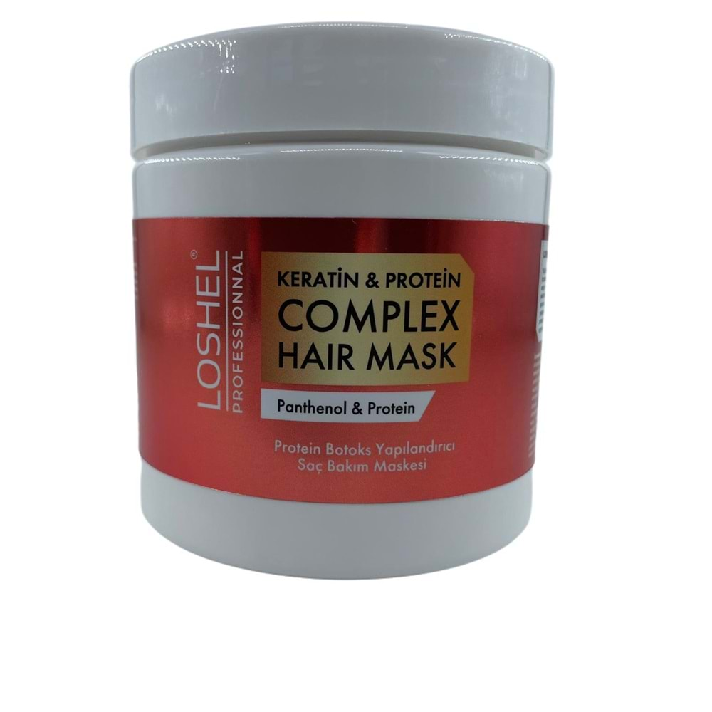 LOSHEL KERATİN&PROTEİN HAİR MASK 500ML