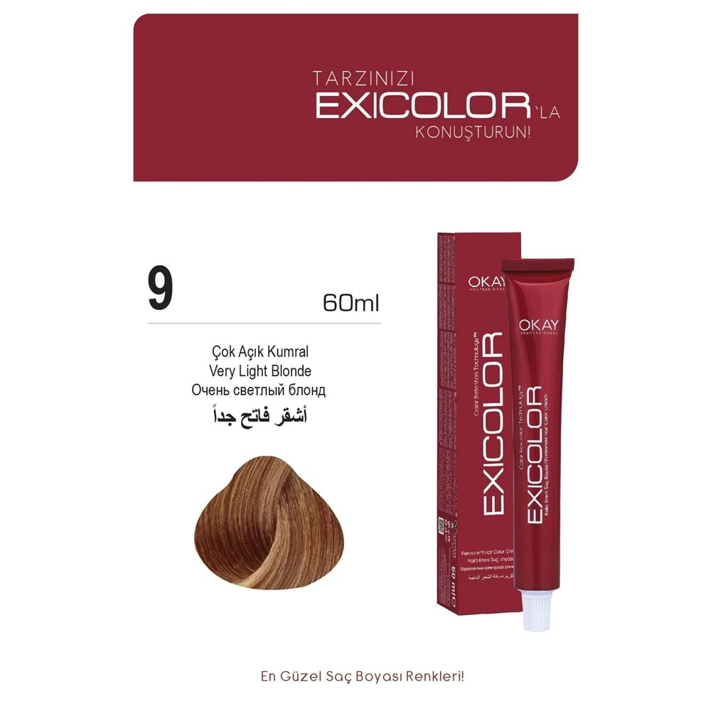 Exicolor 9 AÇIK SARI