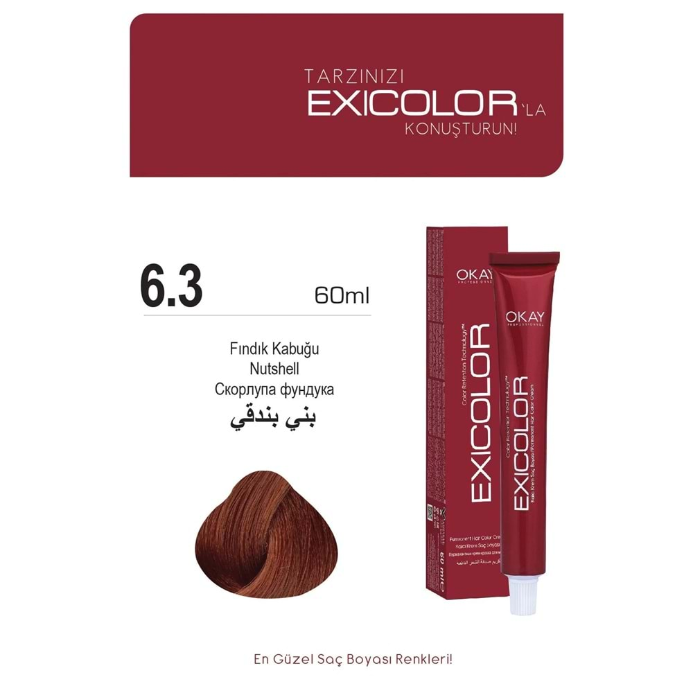 Exicolor 6.3 FINDIK KABUĞU