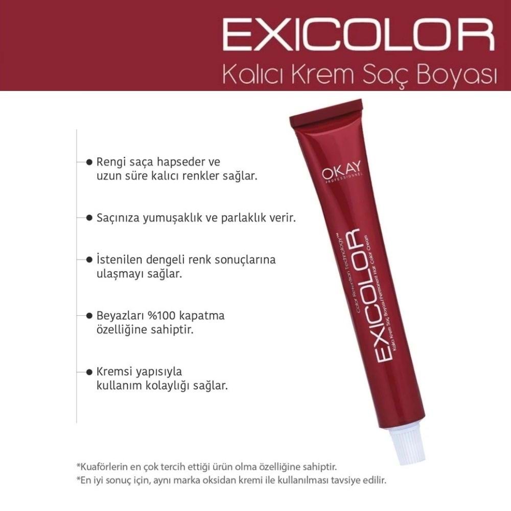 Exicolor 9.11 ÇOK AÇIK KUMRAL YOĞUN KÜLLÜ