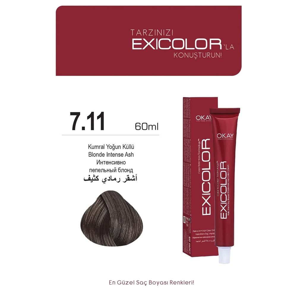 Exicolor 7.11 KUMRAL YOĞUN KÜLLÜ