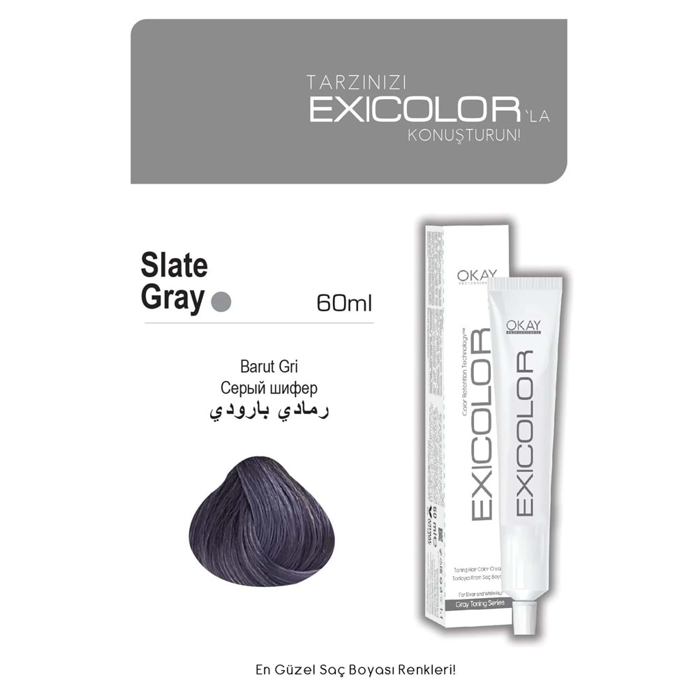 Exicolor BARUT GRİ