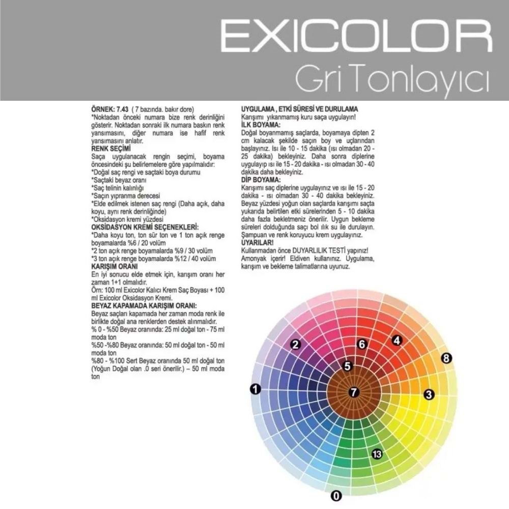 Exicolor BARUT GRİ