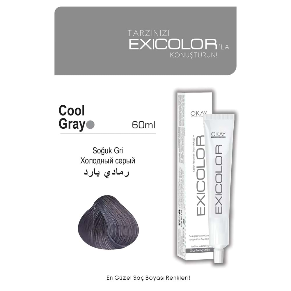 Exicolor SOĞUK GRİ