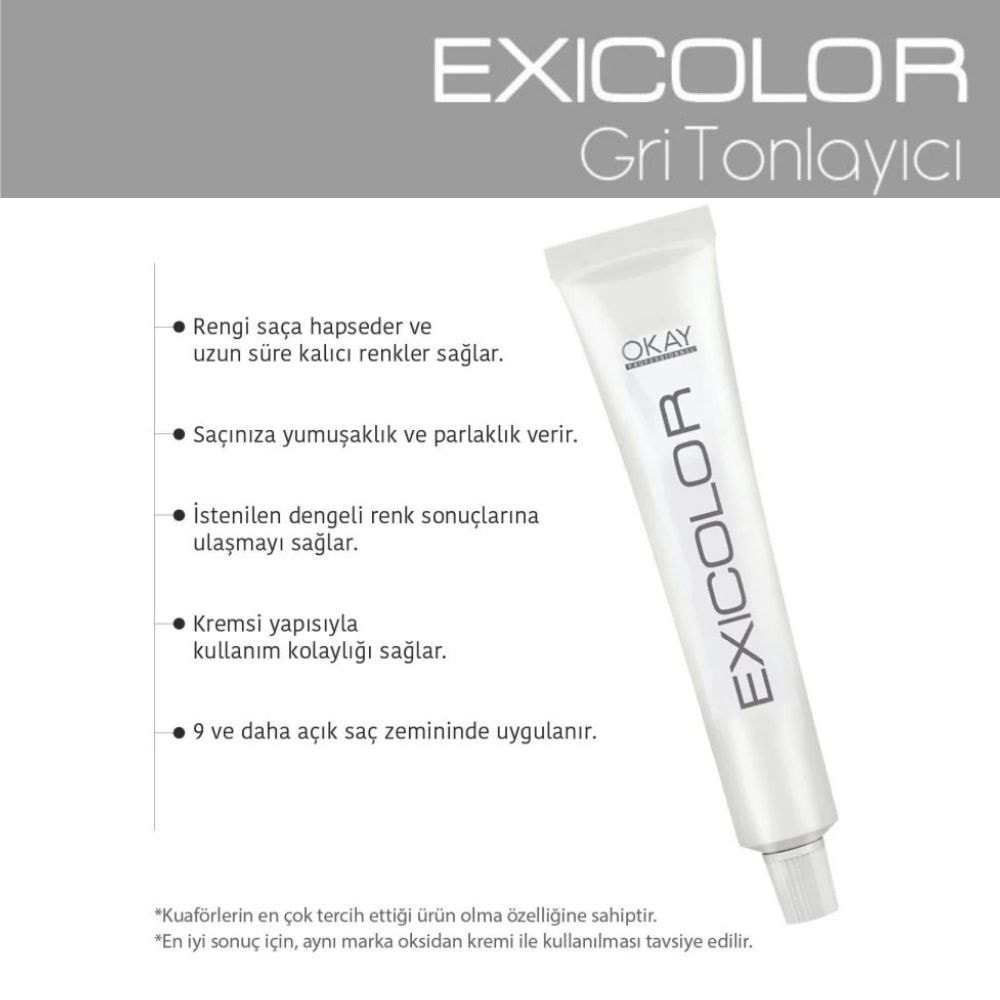 Exicolor SOĞUK GRİ