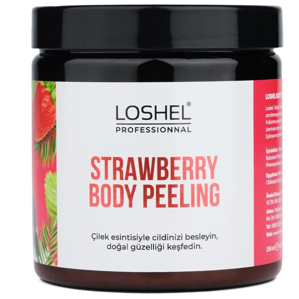 LOSHEL CREAM PEELİNG ÇİLEK 250 ML