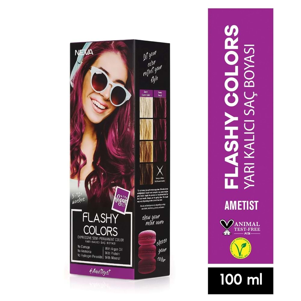 FLASHY COLORS SET 100ML AMETİST MOR