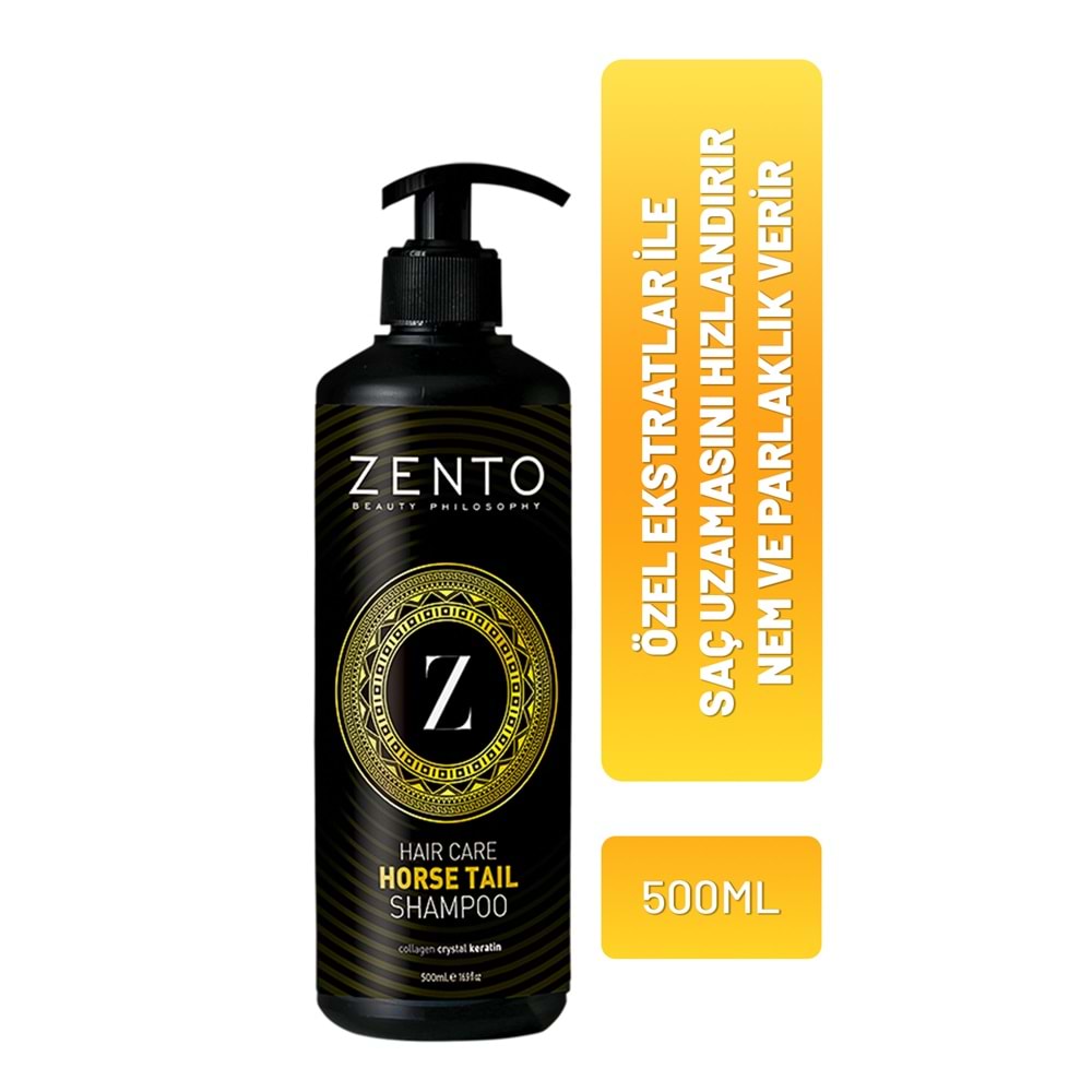 ZENTO AT KUYRUĞU ŞAMPUANI 500 ML