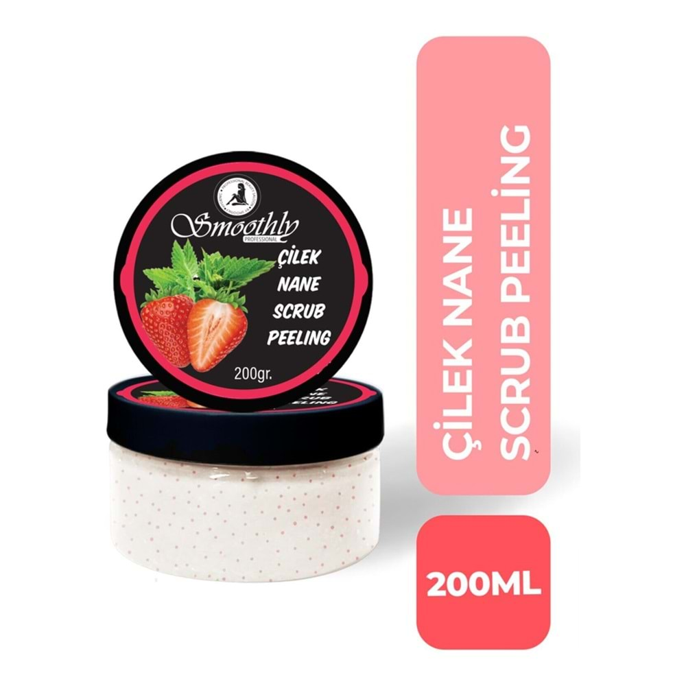 SMOOTHLY CREMA PEELİNG 200g ÇİLEK NANE