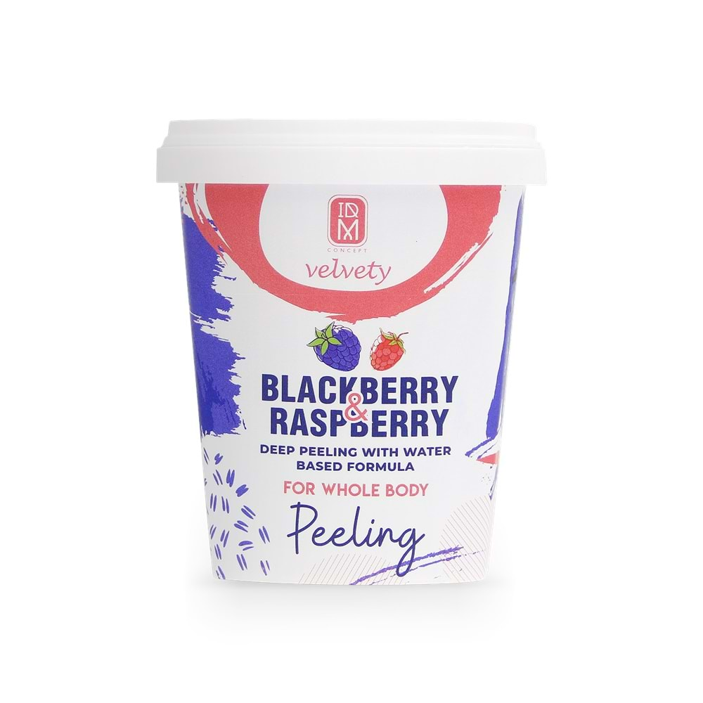 IDM VELVETY PEELİNG BLACKBERRY - RASBERRY