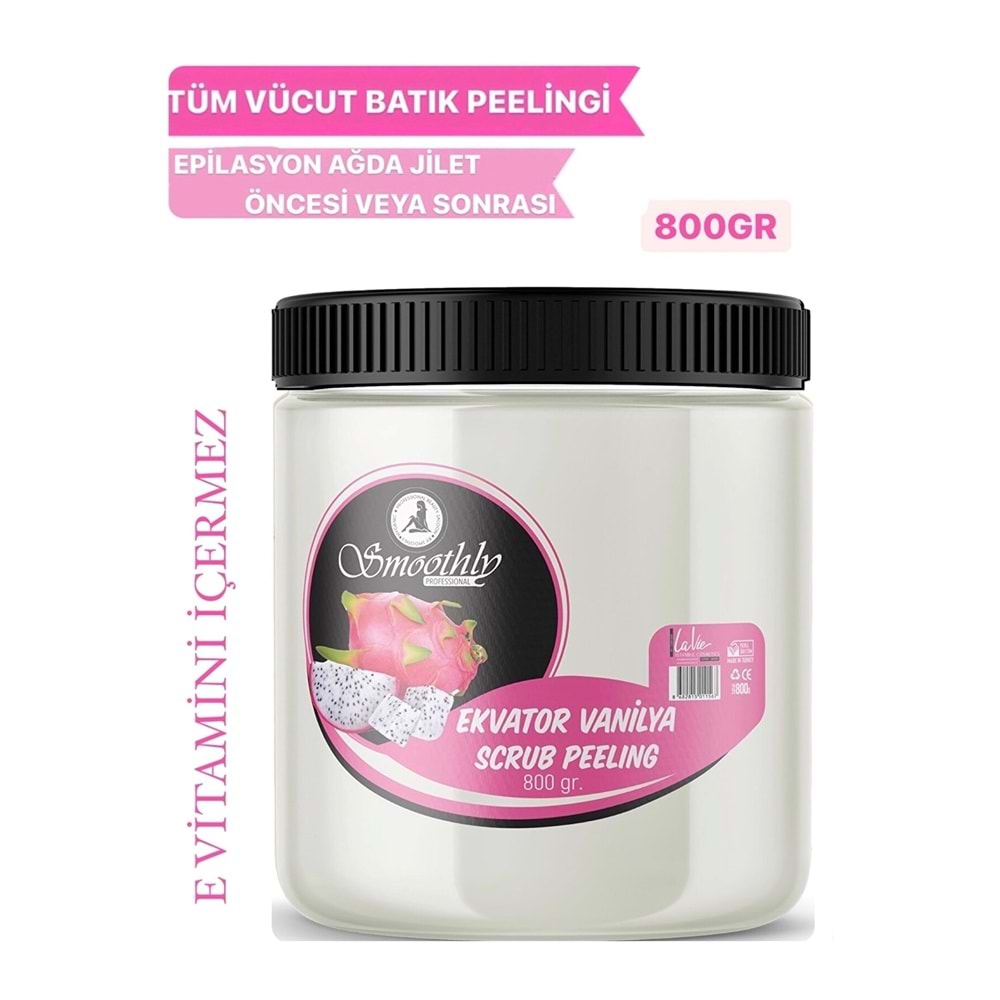 SMOOTHLY CREMA PEELİNG 800g EKVATOR SÜTÜ