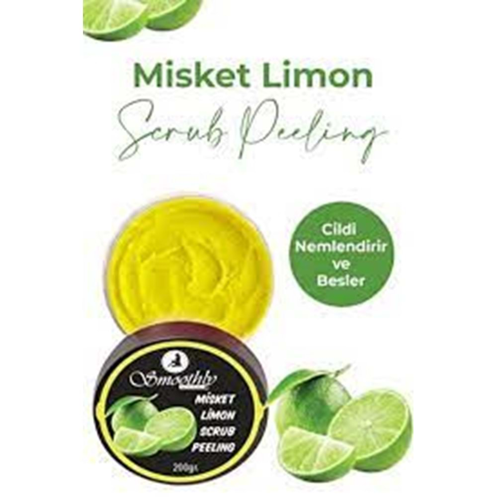 SMOOTHLY CREMA PEELİNG 200g MİSKET LİMON