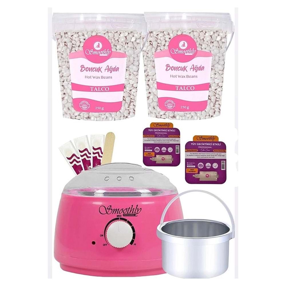 Smoothly 2 Adet 250gr Soyulabilen Batık Ve Alerji Önleyici Boncuk Ağda Seti
