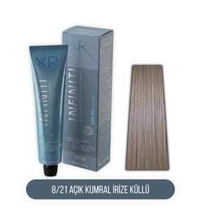 XR COLOR İNFİNİTİ 8/21 AÇIK KUMRAL İRİZE KÜLLÜ