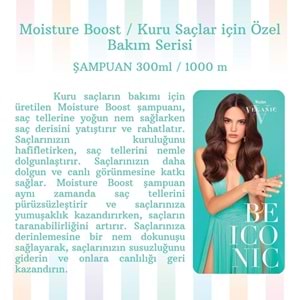 MOISTURE BOOST SHAMPOO 1000 ML.(KURU SAÇLAR İÇİN)