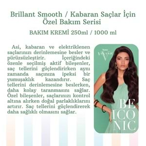 BRILLIANT SMOOTH CONDITIONER 1000 ML.(KABARAN SAÇLAR İÇİN)