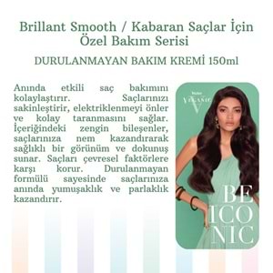 BRILLIANT SMOOTH LEAVE-IN CONDITIONER 150 ML.(KABARAN SAÇLAR İÇİN)