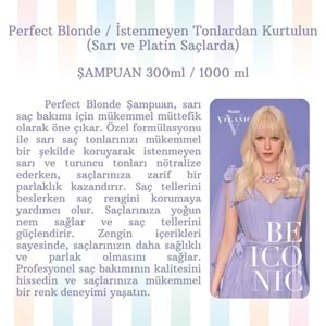 PERFECT BLONDE SHAMPOO 300 ML.