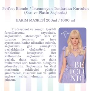 PERFECT BLONDE MASK 200 ML.