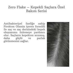 ZERO FLAKE LOTION 150 ML.(KEPEK ÖNLEYİCİ)