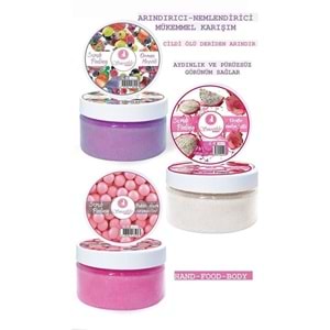 Orman Meyveli + Ekvator Vanilya Sütlü + Sakızlı El Ayak Bakım Peeling Seti 200ml X 3 Adet