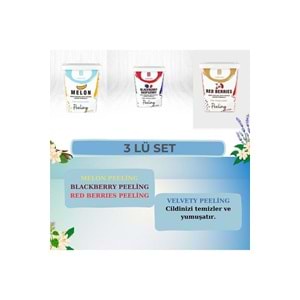 VELVETY PEELİNG MELON & BLACKBERRY & RED BERRIES