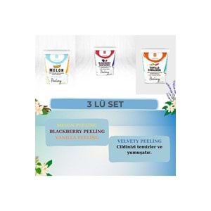 VELVETY PEELİNG MELON & BLACKBERRY & VANILLA