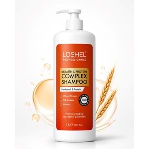 LOSHEL KERATİN&PROTEİN ŞAMPUAN 1000 ML