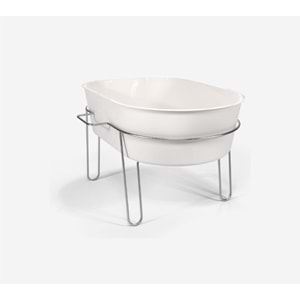 IDM Cleansand Krom Sehpa ve Leğeni