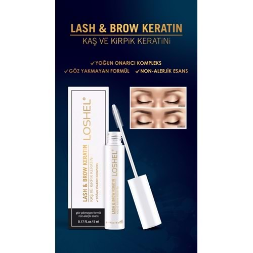 Loshel Lash & Brow Keratin Serum